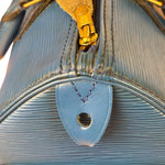 Louis Vuitton Blue Epi Leather Speed 25