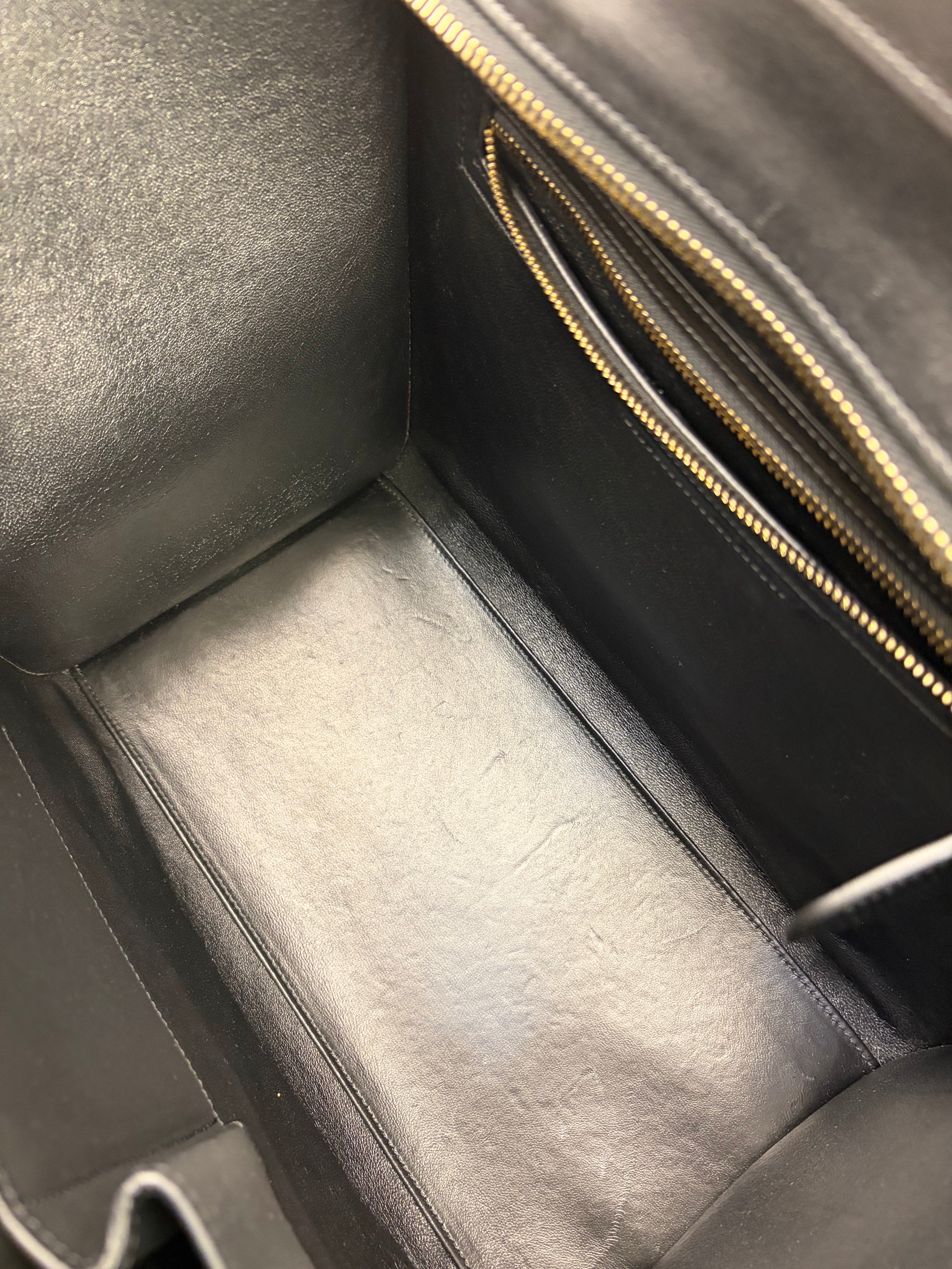 Celine Tri-Color Luggage Tote Bag