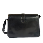 Gucci Black Leather Flap Bag