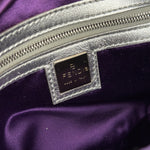 Fendi Vintage Embroidered Patchwork Baguette