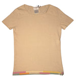 Chanel Ivory Cashmere Short Sleeved Top