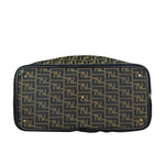 Fendi Vintage Zucca Canvas Collapsible Shoulder Bag