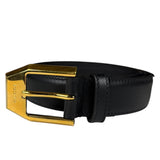 Gucci Black Leather Belt