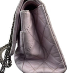 Chanel Light Pink Quilted Leather Reissue 2.55 Double Flap Bag  90's