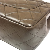 Chanel Chocolate Brown Caviar Quilted Flap Bag 2009
