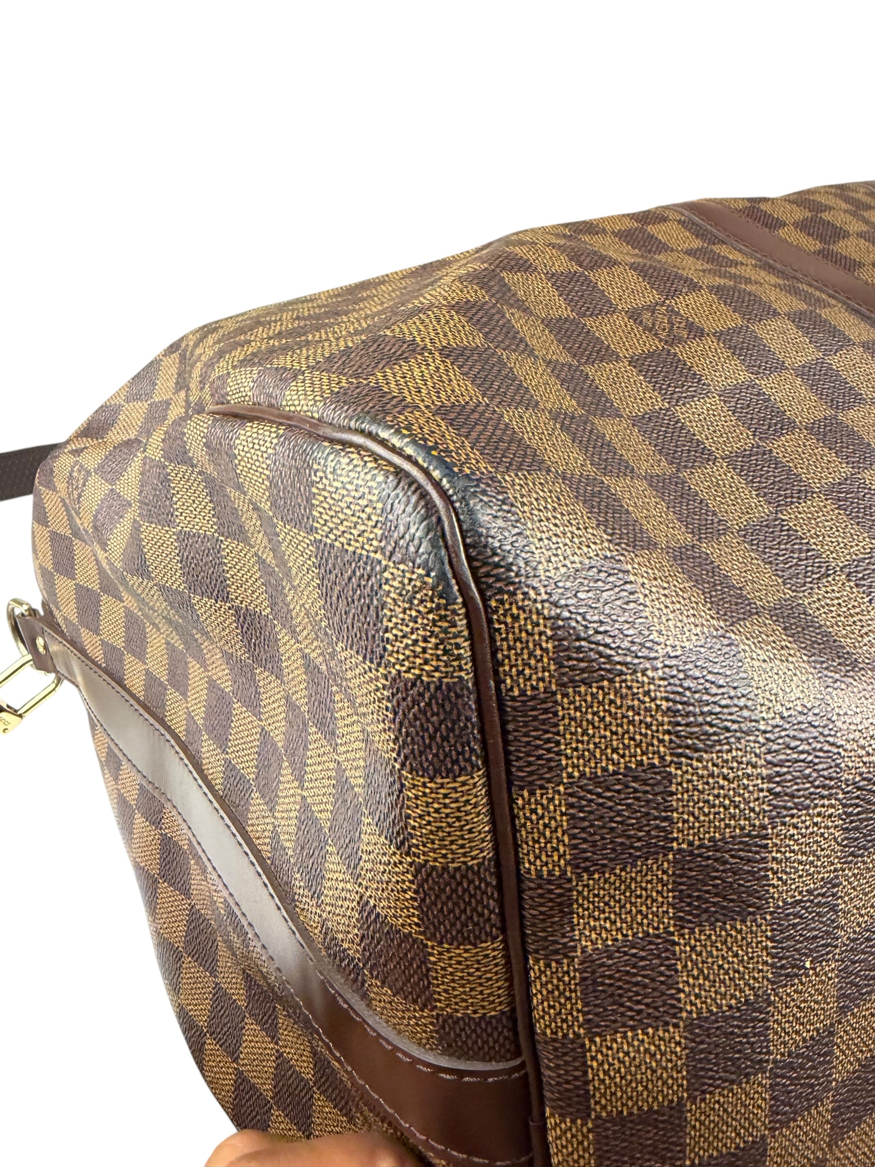 Louis Vuitton Damier Ebene Keepall Two-Way Bag