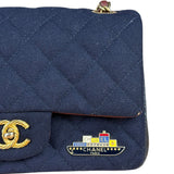 Chanel Quilted Navy Paris Hamburg Collection 2018