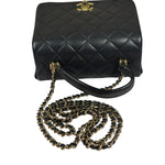 Chanel Black Quilted Leather Mini Citizen Chic Flap Bag 2018