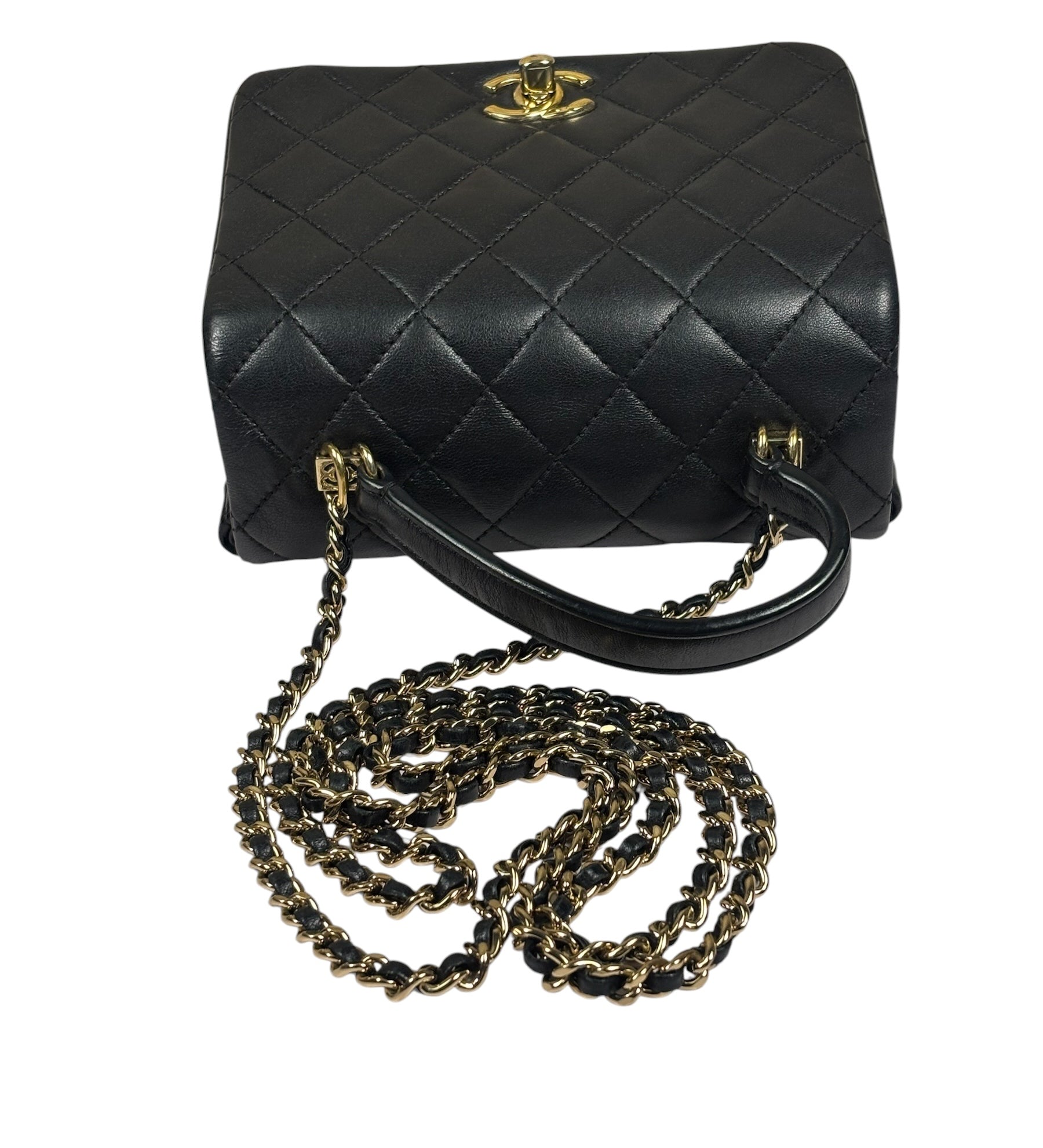 Chanel Black Quilted Leather Mini Citizen Chic Flap Bag 2018