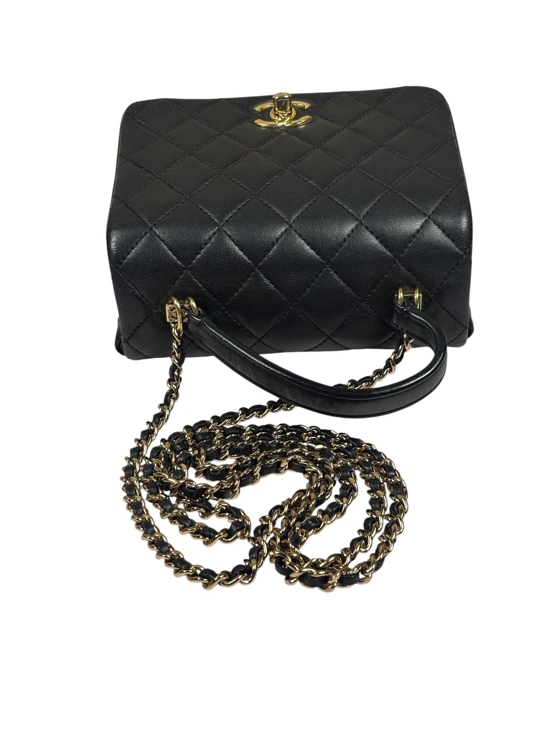 Chanel Black Quilted Leather Mini Citizen Chic Flap Bag 2018
