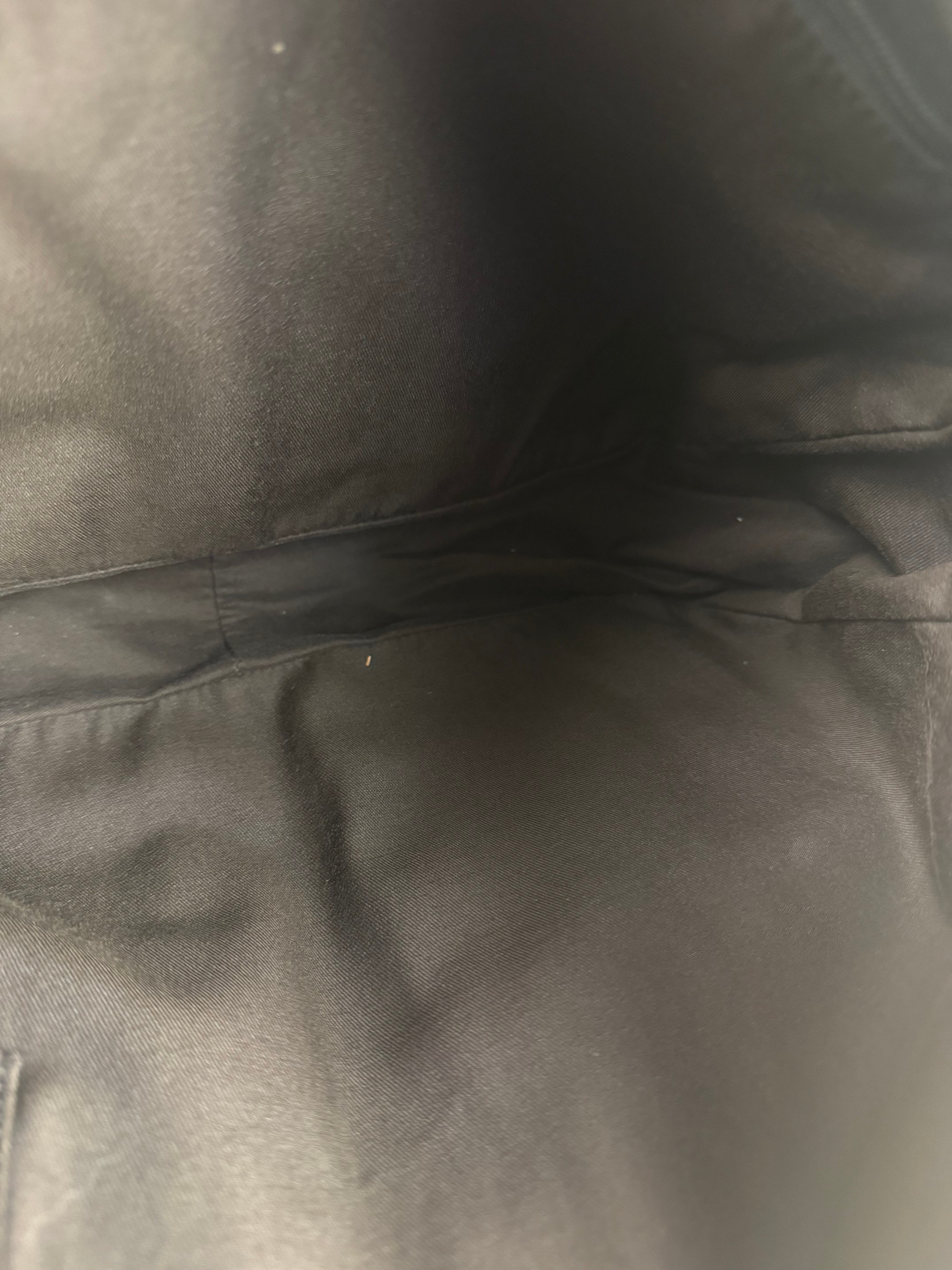 Gucci Vintage Brown Canvas GG Shoulder Bag