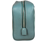 Coach Teal Blue Ellis Boxy Cosmetic Pouch