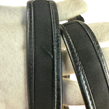 Ferragamo Vintage Black Leather Lined Shoulder Tote