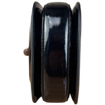 Gucci Bamboo Mini Top Handle Patent Leather Black