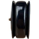 Gucci Bamboo Mini Top Handle Patent Leather Black