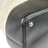 Chanel White Quilted Leather Gabrielle Shopping Tote 2010