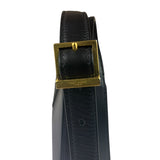 Yves Saint Laurent Black Leather Le 5 À 7 Hobo Bag