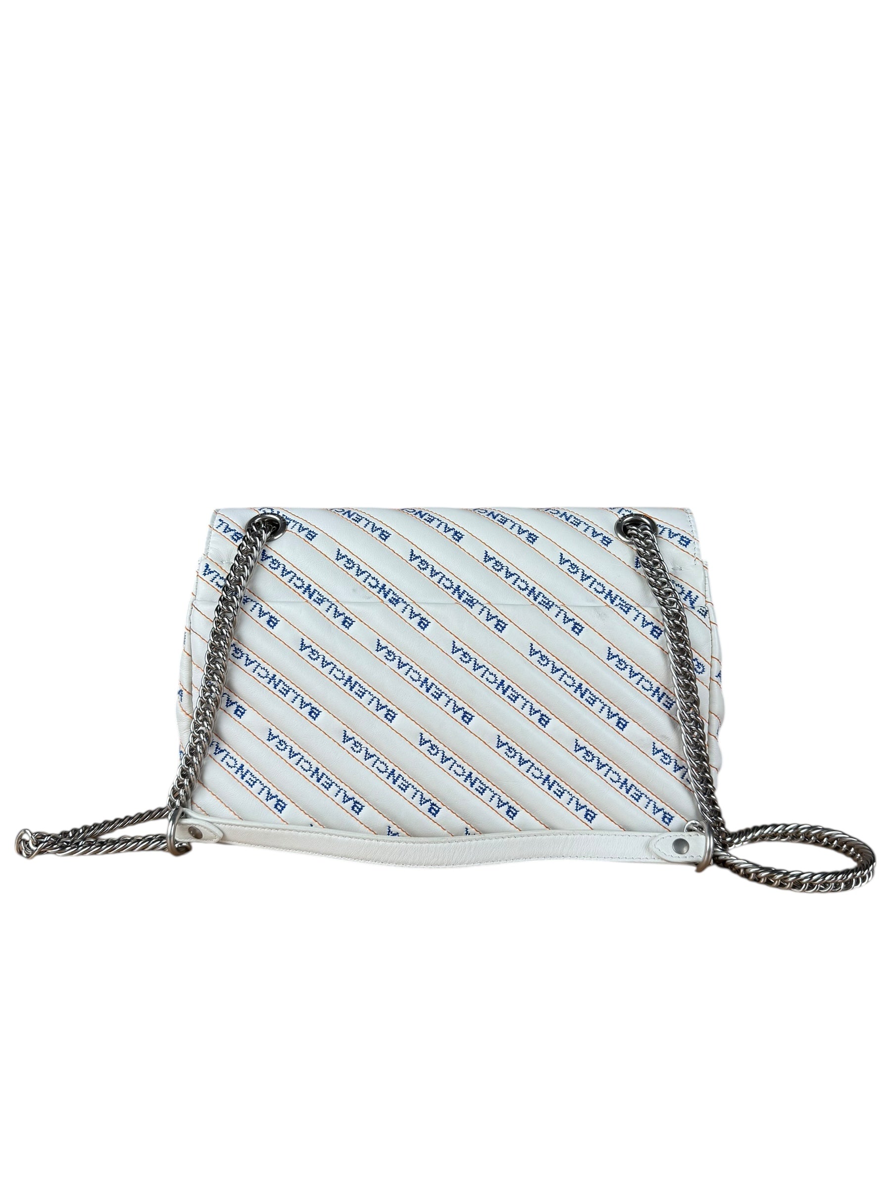 Balenciaga Calfskin Leather Souvenir Charm Bag w/ Dust Bag