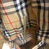 Burberry Vintage House Check Lined Long Coat