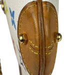 Louis Vuitton White Leather Milla Pochette MM