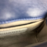 Chanel Blue Velvet Quilted Mini Boy Bag 2012