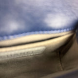 Chanel Blue Velvet Quilted Mini Boy Bag 2012