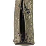 Chanel Metallic Gold Quilted Caviar Just Mademoiselle Bowling Bag 2010