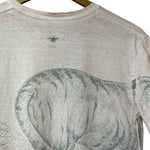 Cristian Dior Pink Dioriviera Animal-Graphic T-shirt
