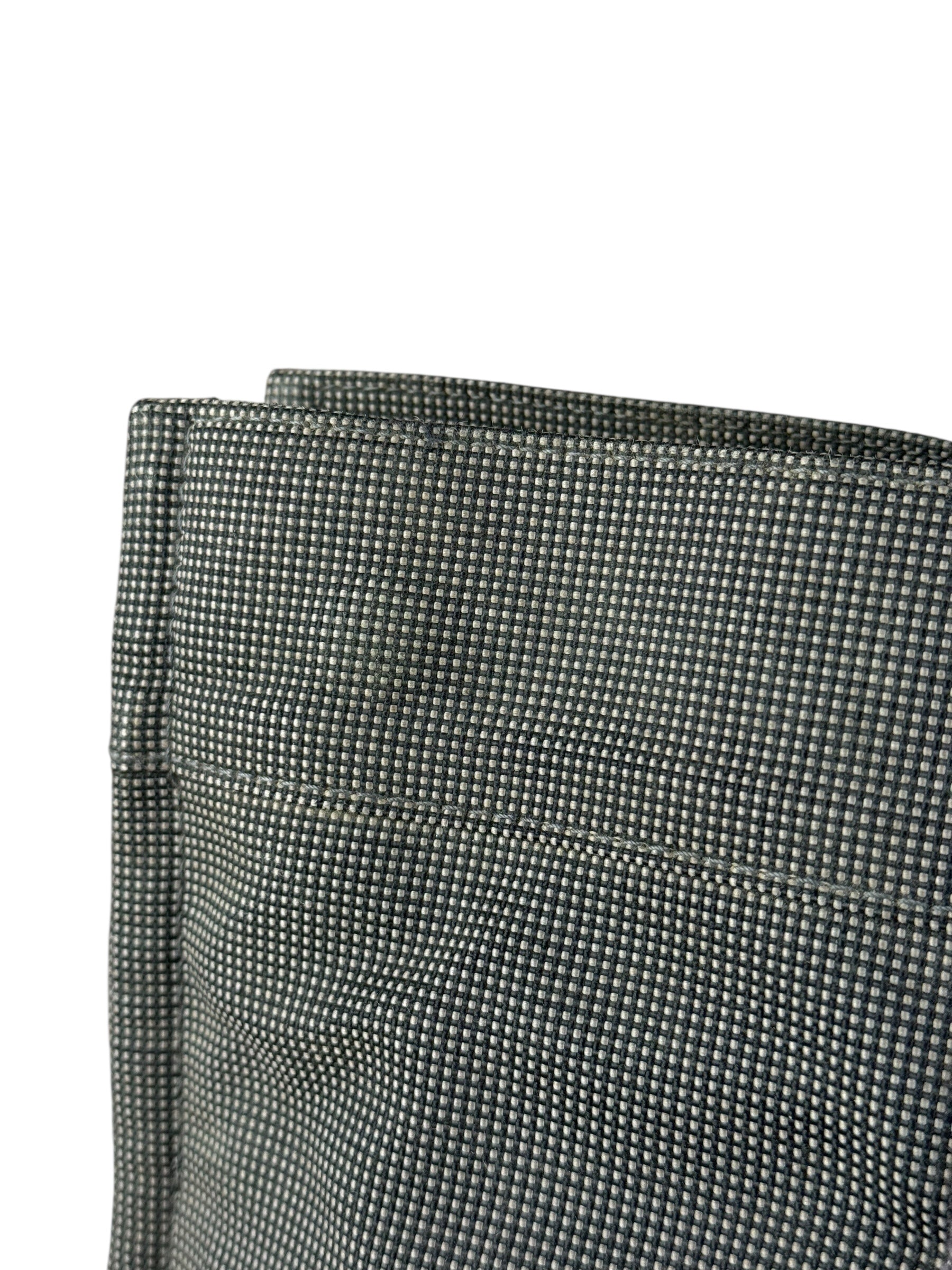 Hermes Herline Canvas Tote Grey