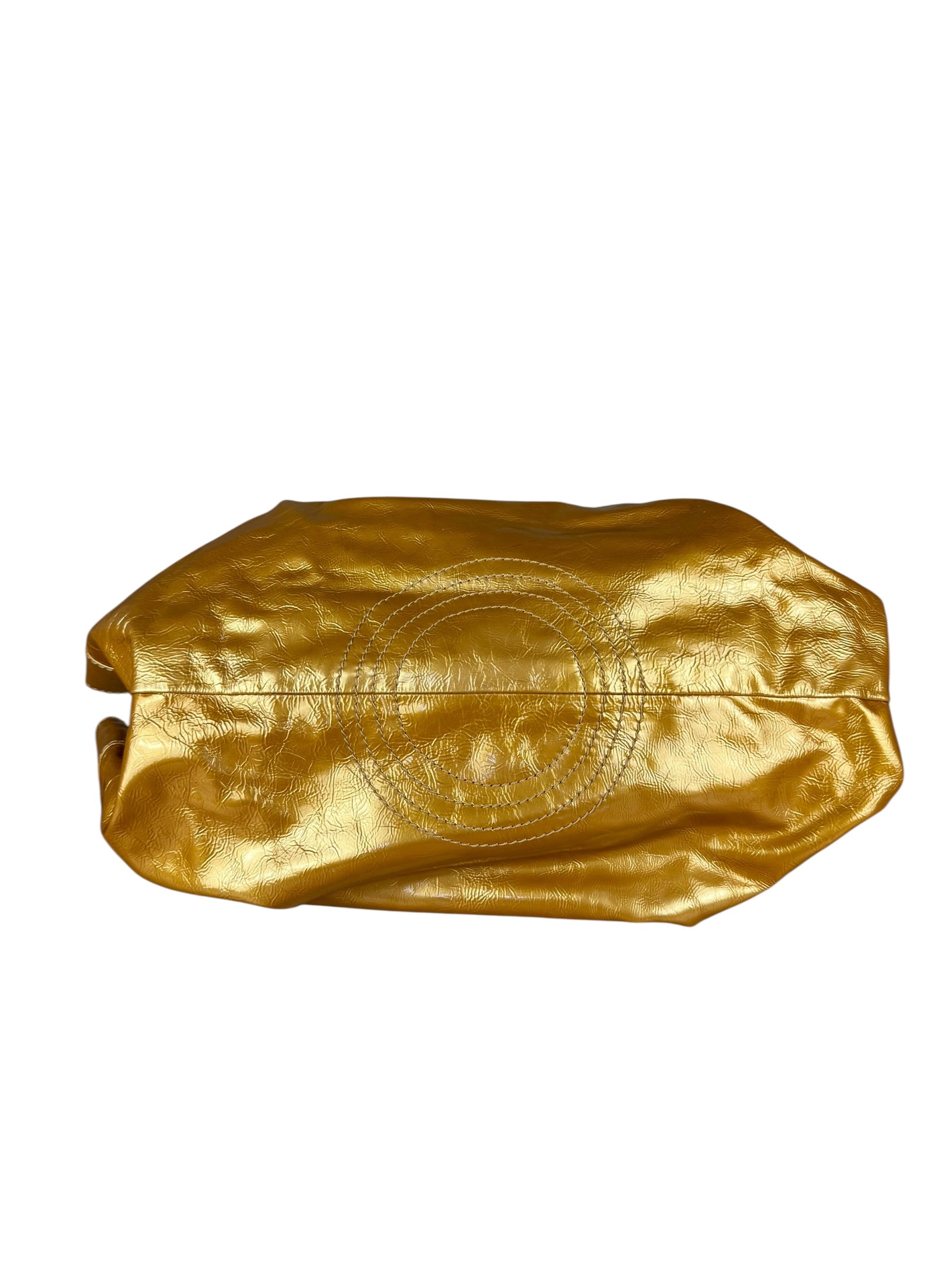 Loewe Metallic Gold Nappa Aire Handbag