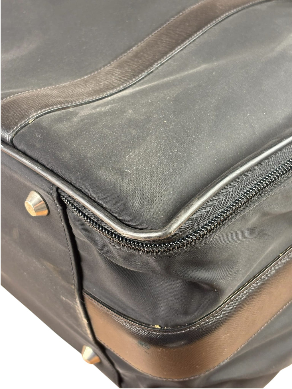Prada Black Briefcase Saffiano Leather