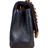 Chanel Quilted Navy Paris Hamburg Collection 2018