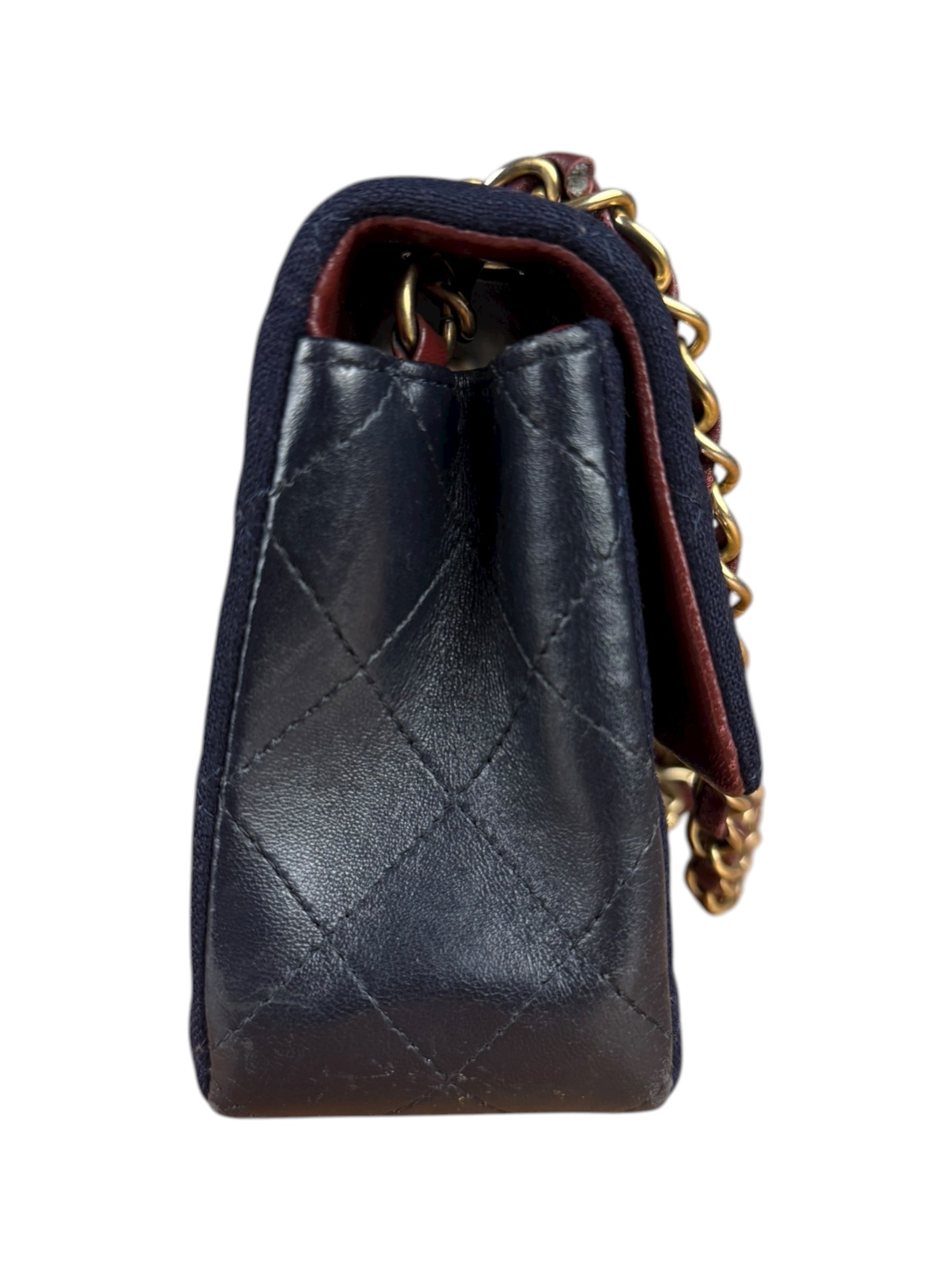 Chanel Quilted Navy Paris Hamburg Collection 2018