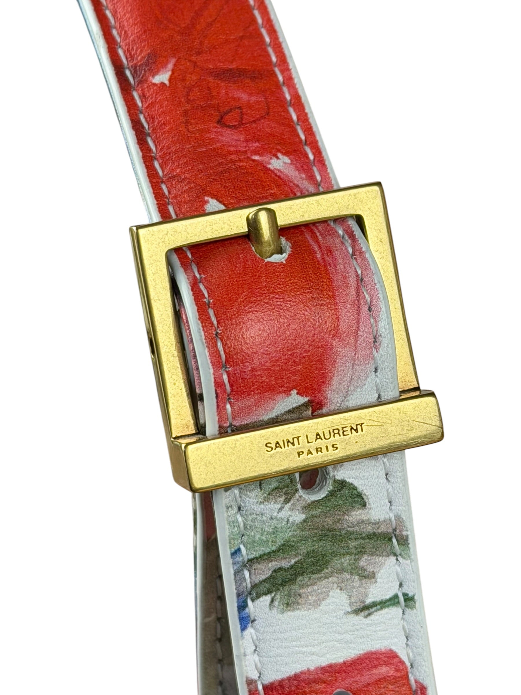 YSL x Nick Turner Limited-Edition Multi-Color Leather Le 5 a 7 Hobo Bag
