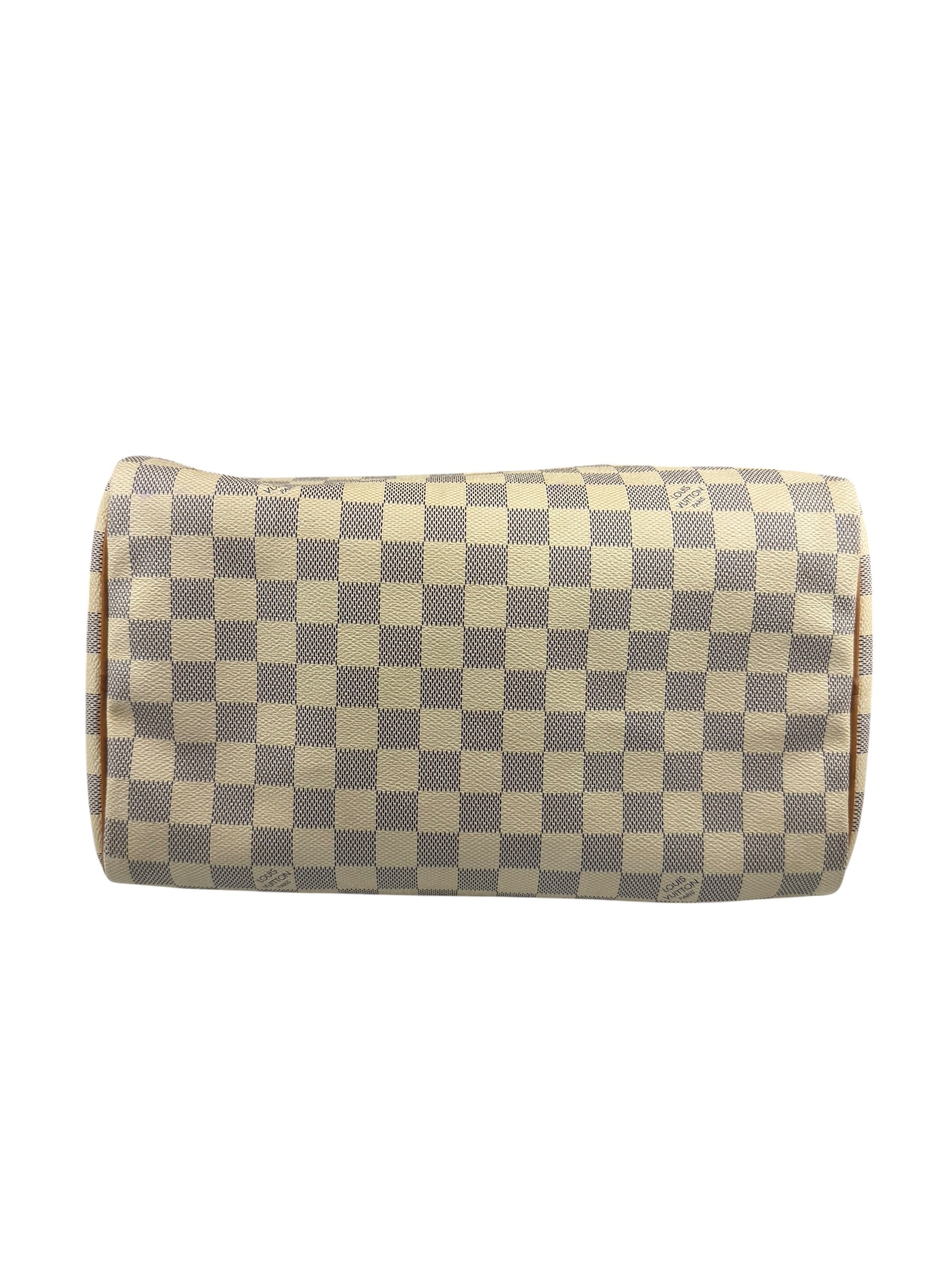 Louis Vuitton Damier Azur Speedy Hand Bag