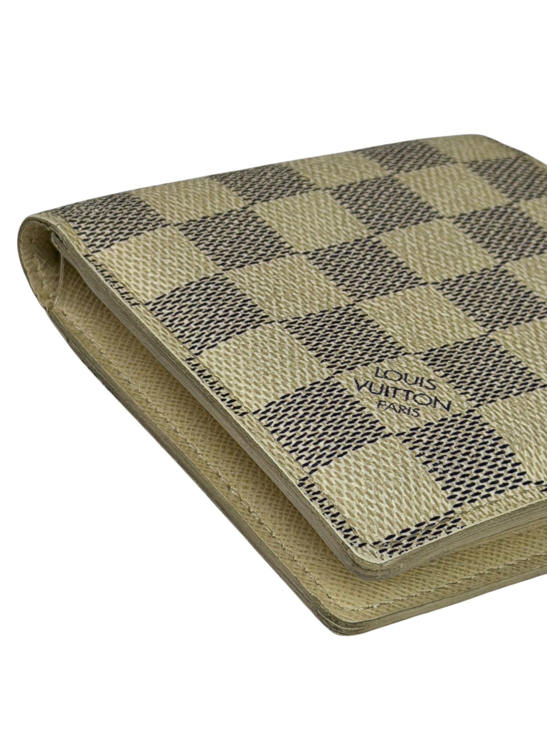 Louis Vuitton Damier Azur Bi-Fold Wallet