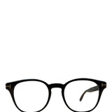 Tom Ford Black Round Eyeglasses
