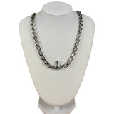 Vivienne Westwood Graziella Orb Chocker Chain Link Pendant Necklace