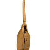 Loewe Brown Leather Flamenco Shoulder Bag