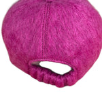 Gucci Fuzzy Fuchsia Baseball Hat