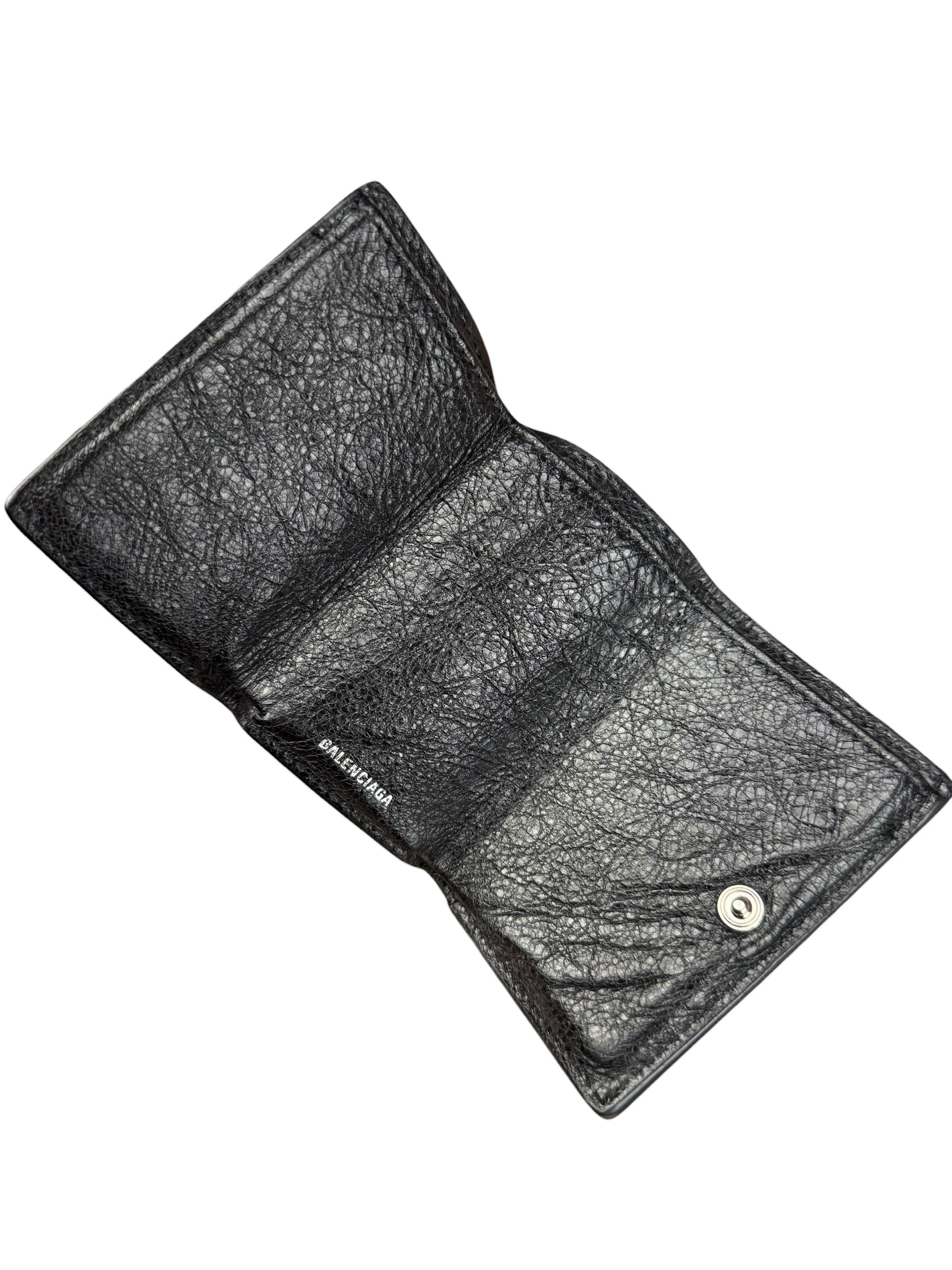 Balenciaga Grafitti Trifold Wallet