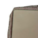 Gucci Vintage Pink Canvas Large Tote Bag