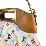 Louis Vuitton White Murakami Judy MM 2Way