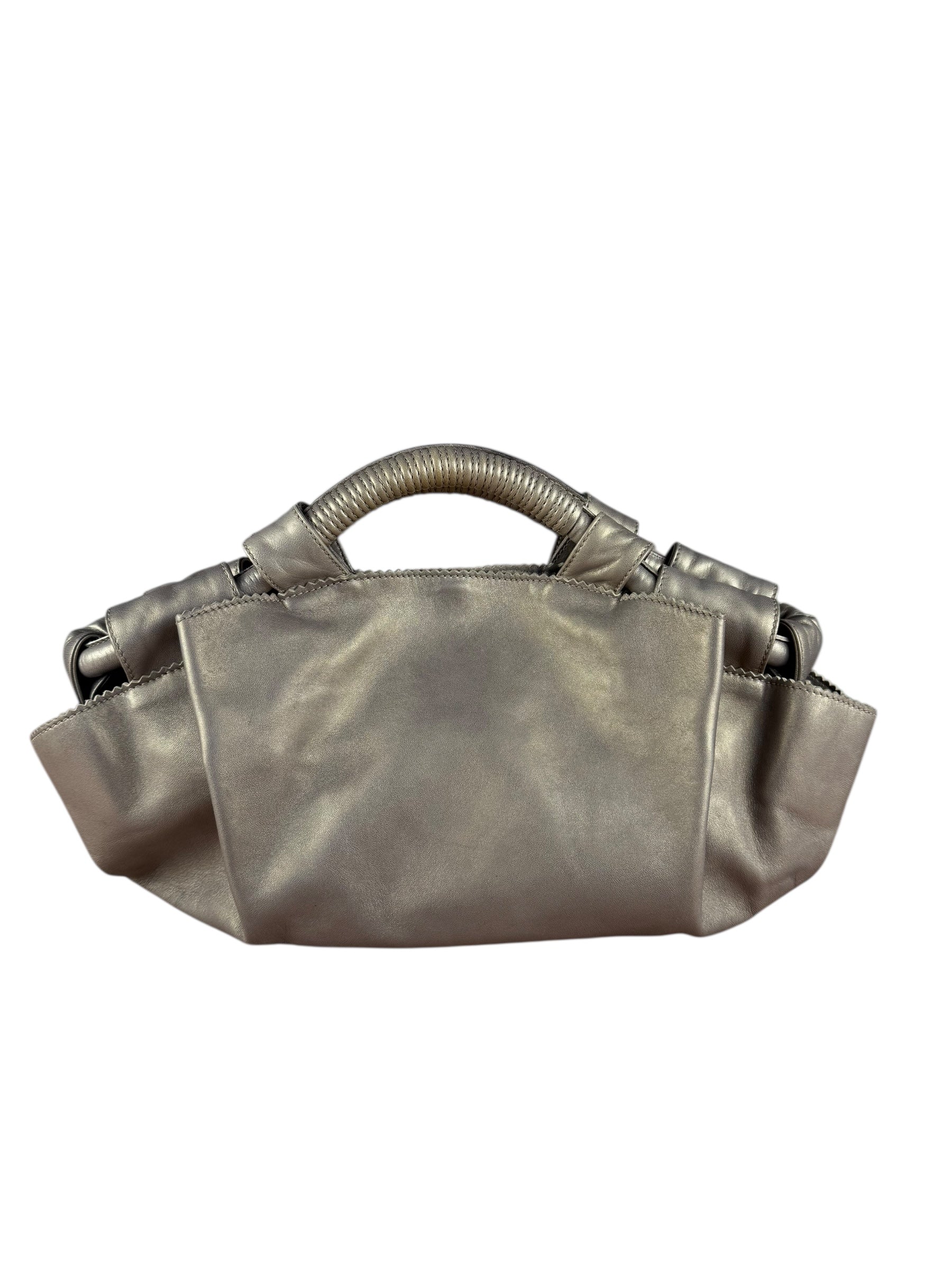 Loewe Metallic Gold Nappa Aire Leather Handbag