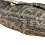 Fendi Wool Zucca Baguette