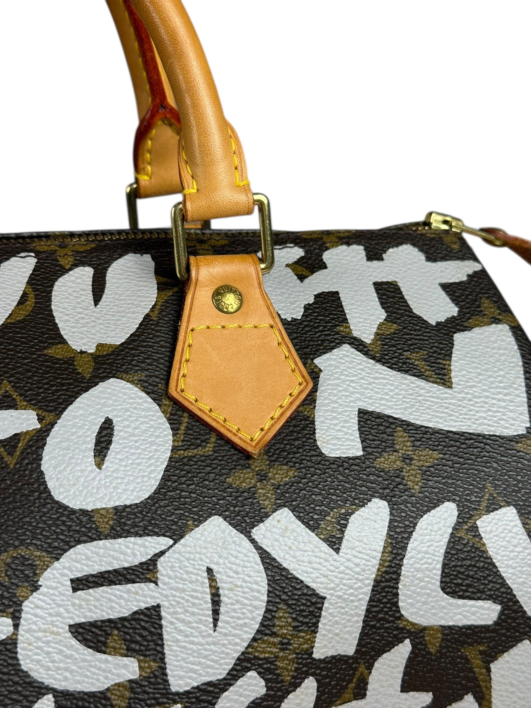 Louis Vuitton x Stephen Sprouse Graffiti Speedy 30 White