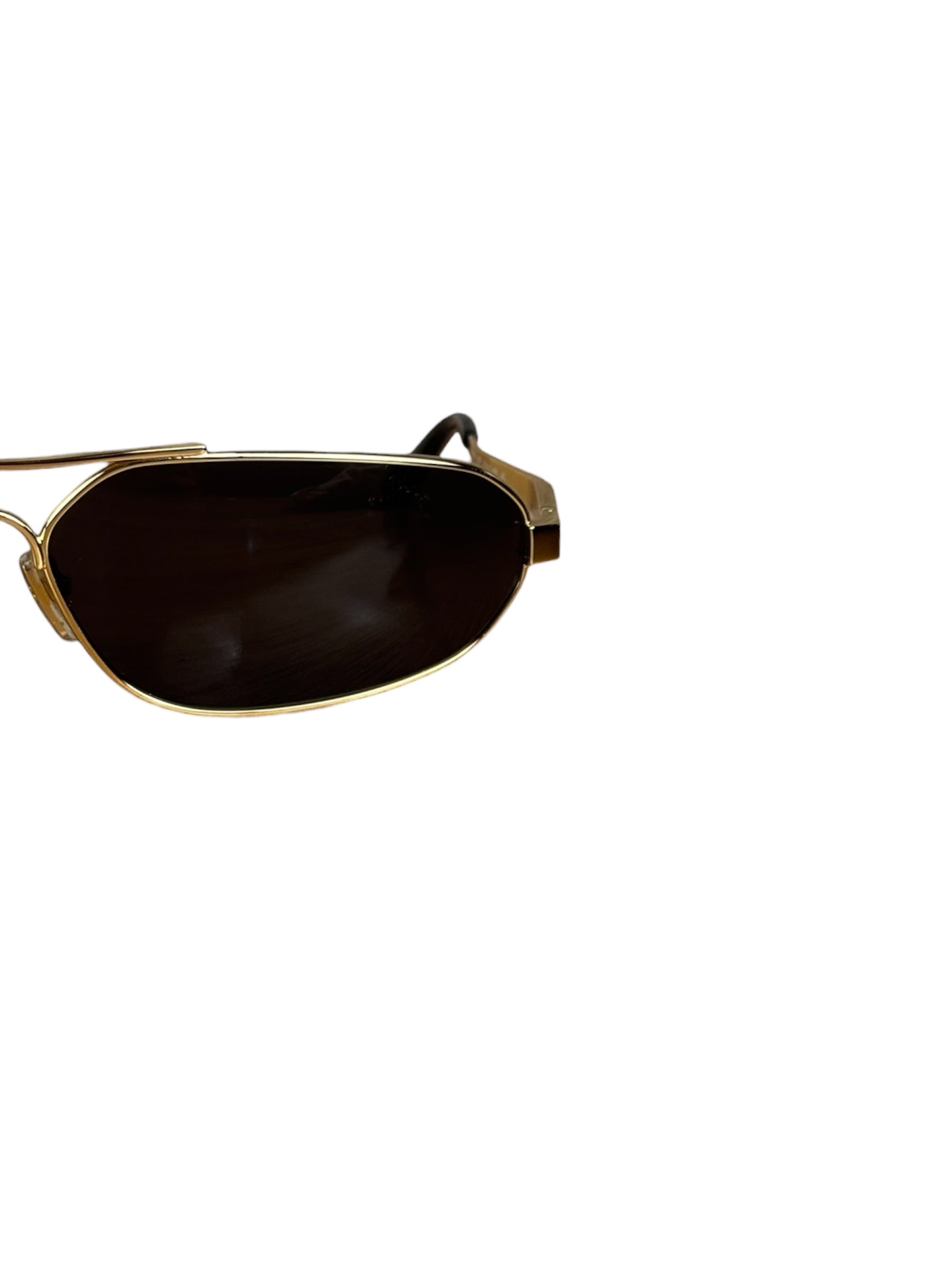 Balenciaga BB0227S Sunglasses Gold Toned Metal Frame