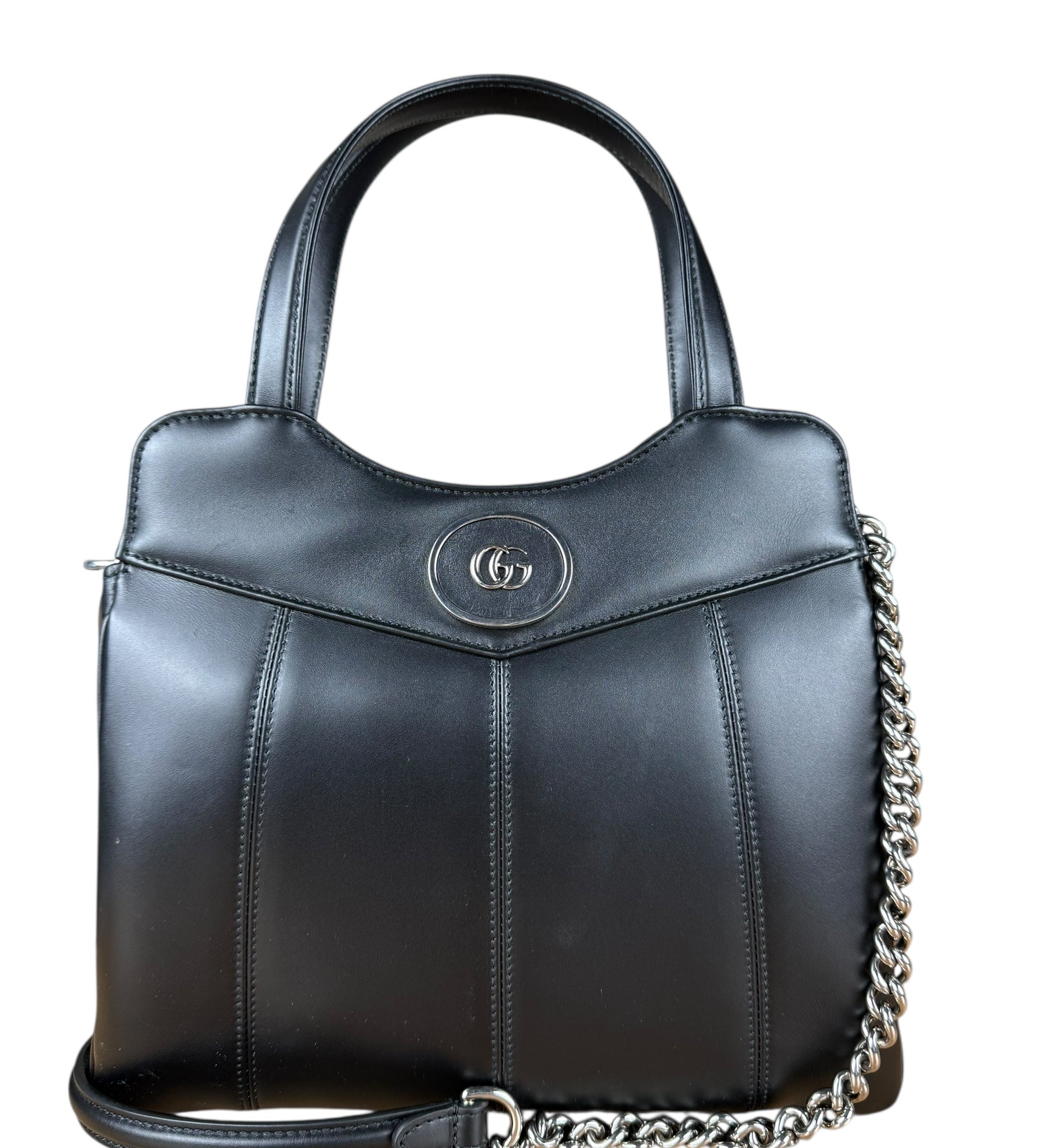 Gucci Petite GG Leather M Handbag