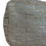 Fendi Vintage Metallic Jacquard Mini Baguette