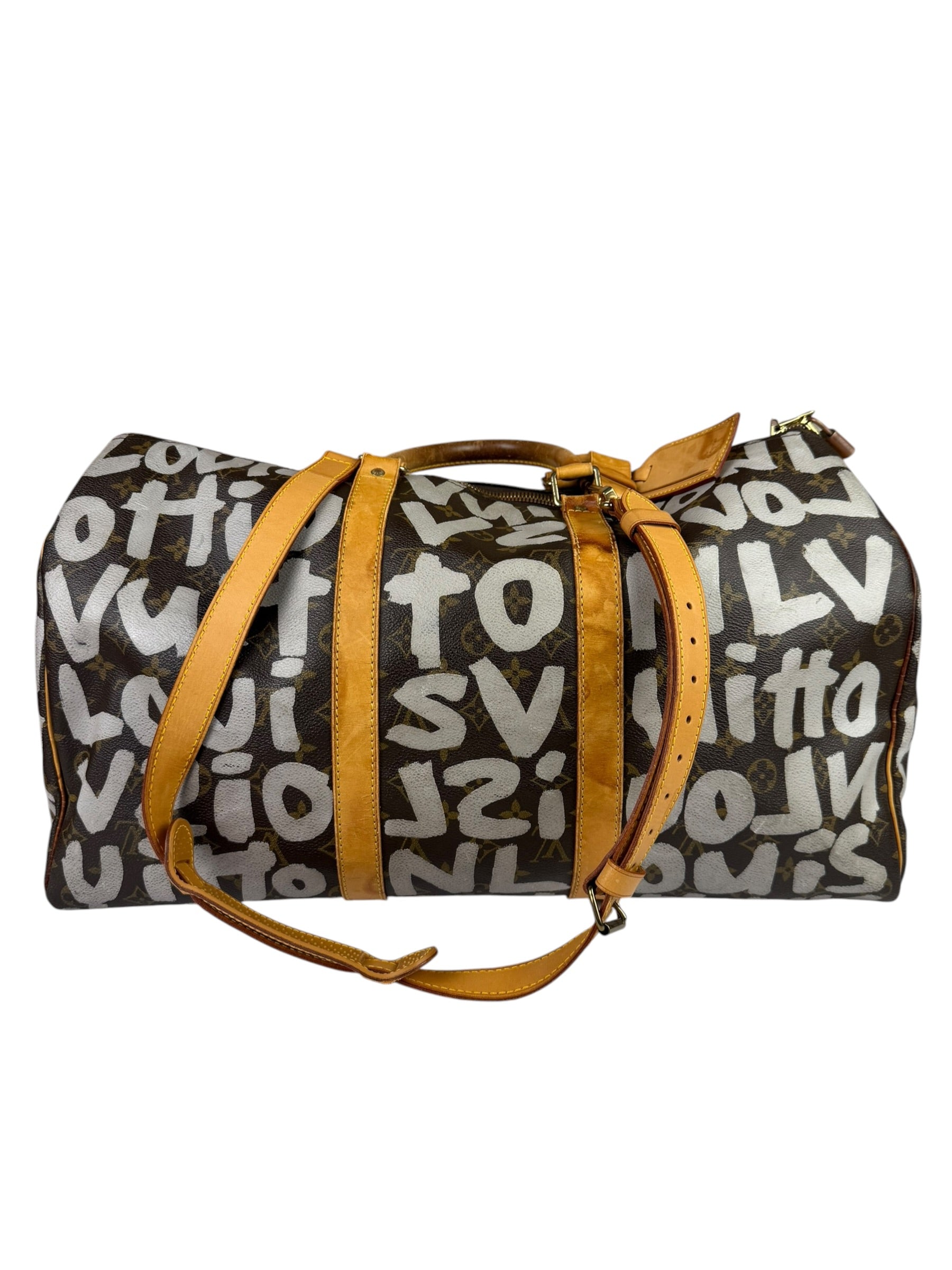 Louis Vuitton x Stephen Sprouse Monogram Graffiti Keepall 50